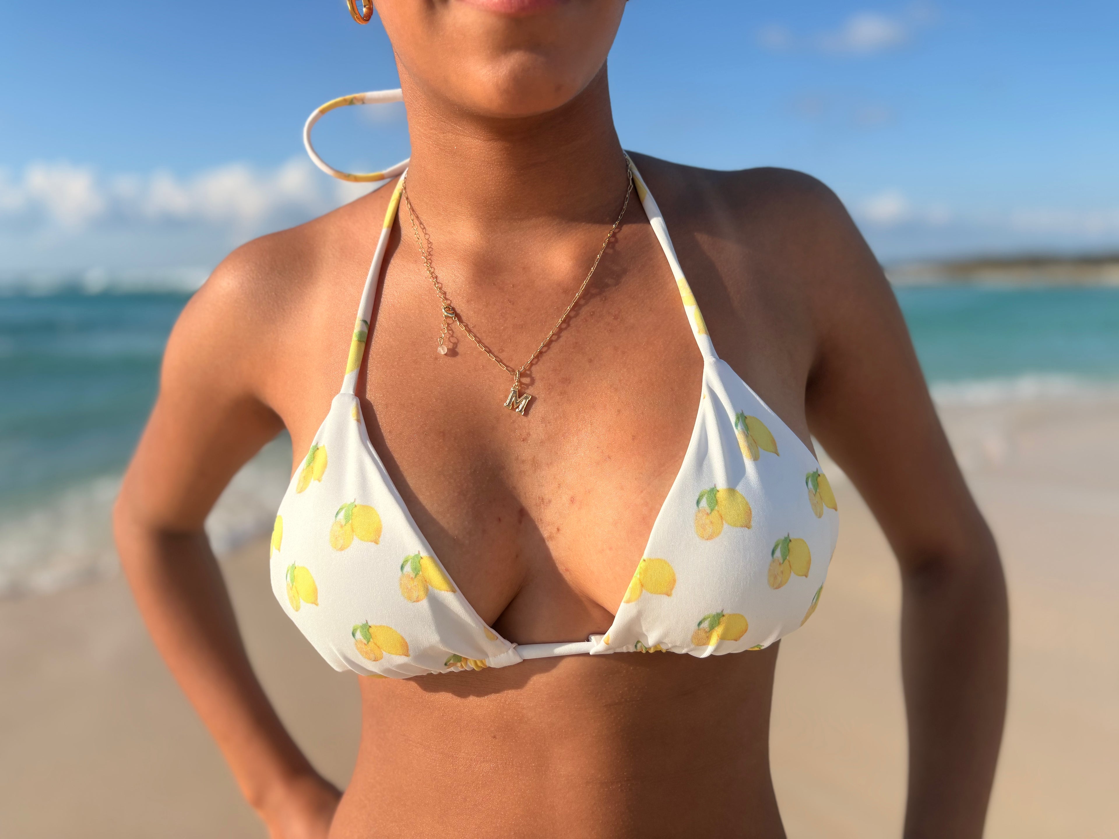Olivia's Amalfi Lemon string bikini