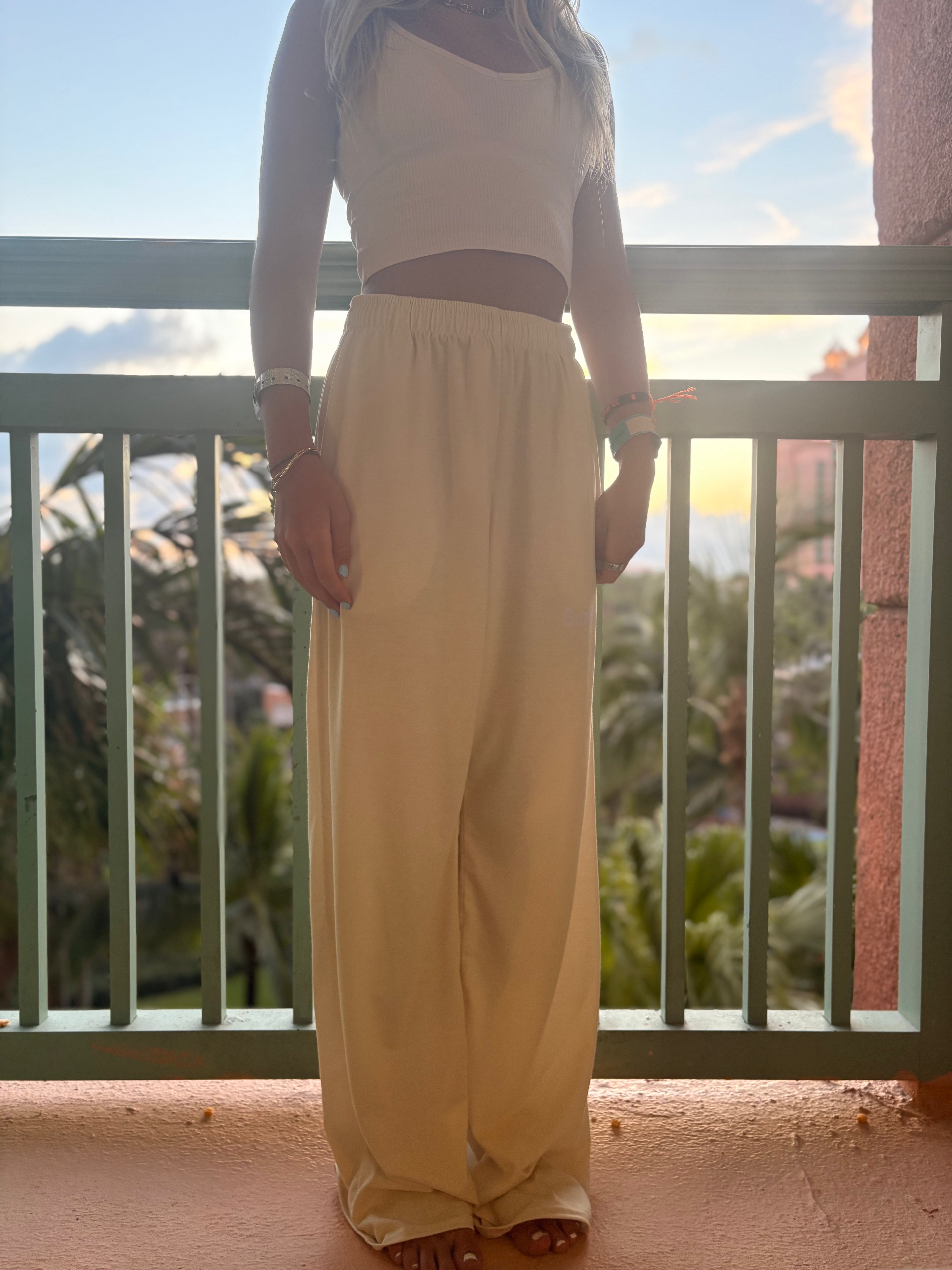 Butter Yellow "SunKissed" Sweatpants